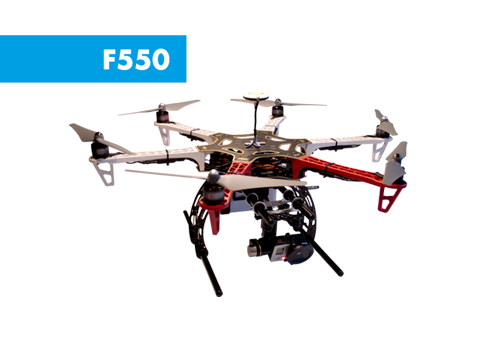 Luftbilder mit dem Multicopter F550 Hexacopter - Luftbilder