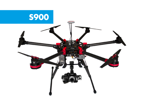 Luftbilder mit dem Multicopter S900 Hexacopter - Luftbilder